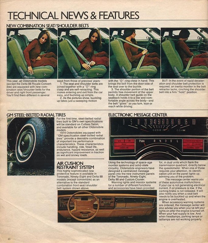 1974 Oldsmobile Full-Line Brochure Page 18